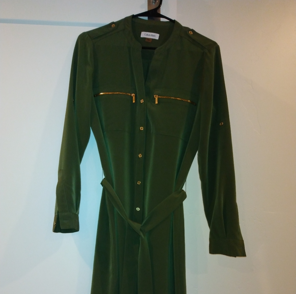 Calvin Klein shirt dress